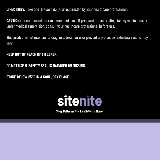 SITENITE PREMIUM SLEEP STACK